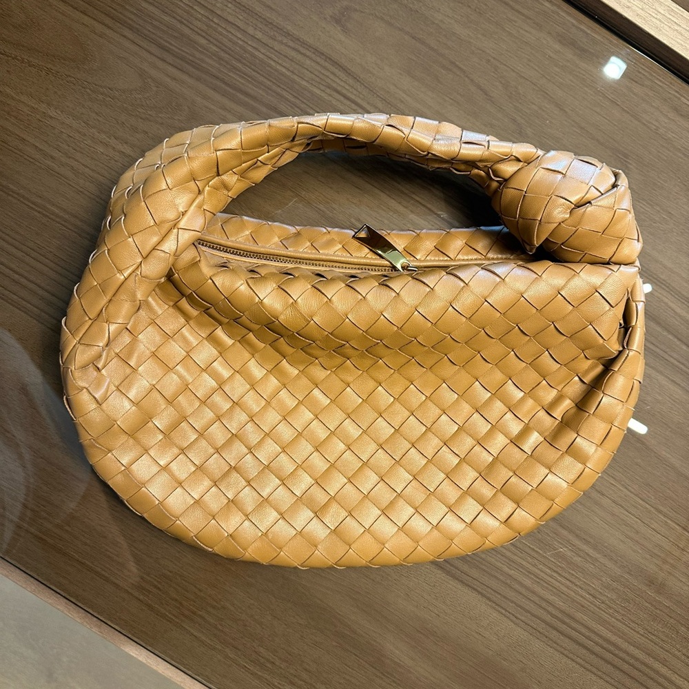 Bottega Veneta Tan Teen Jodie